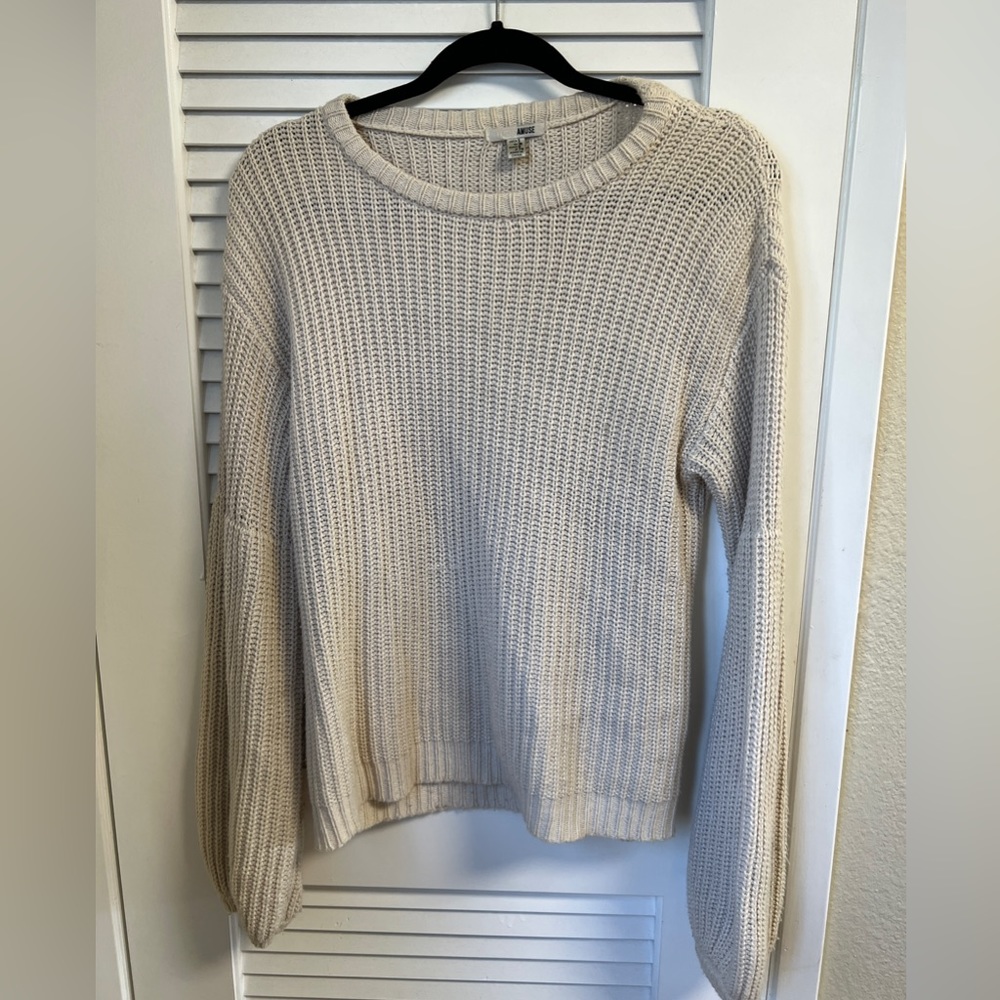 Amuse Society bell sleeve sweater